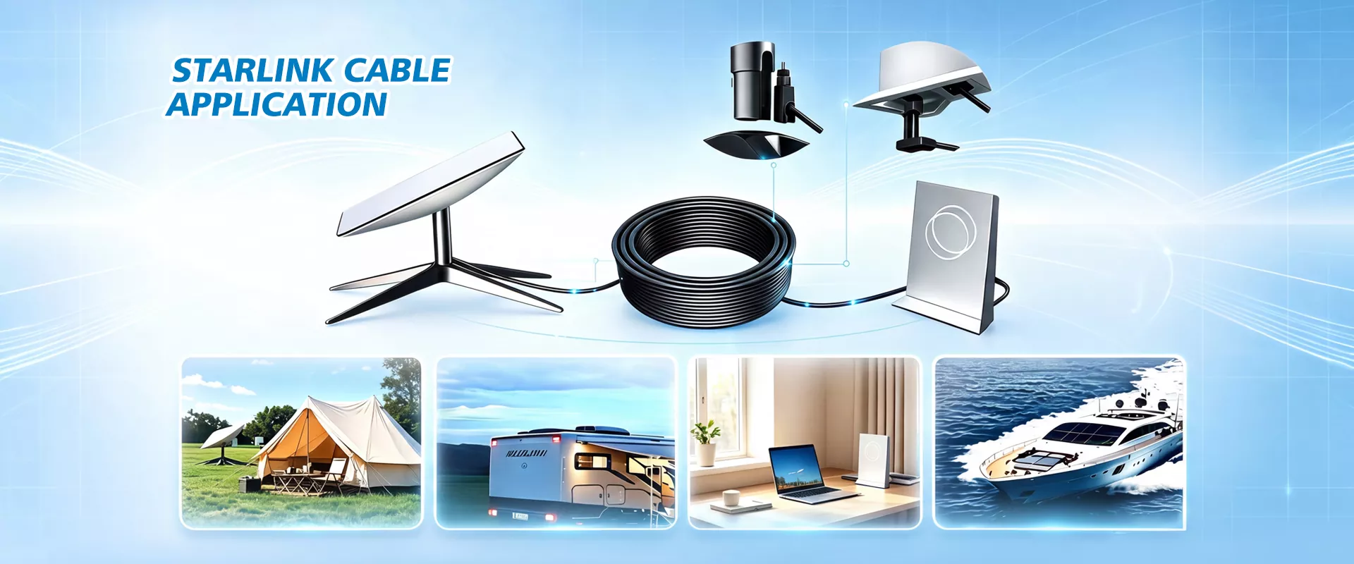 Fábrica de cables Ethernet Starlink