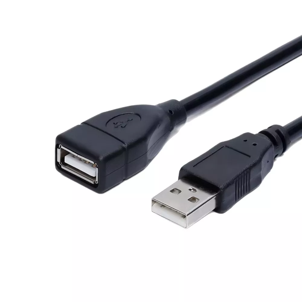 Cable de extensión C2G USB 2.0 A-macho a A-hembra de 6 pulgadas