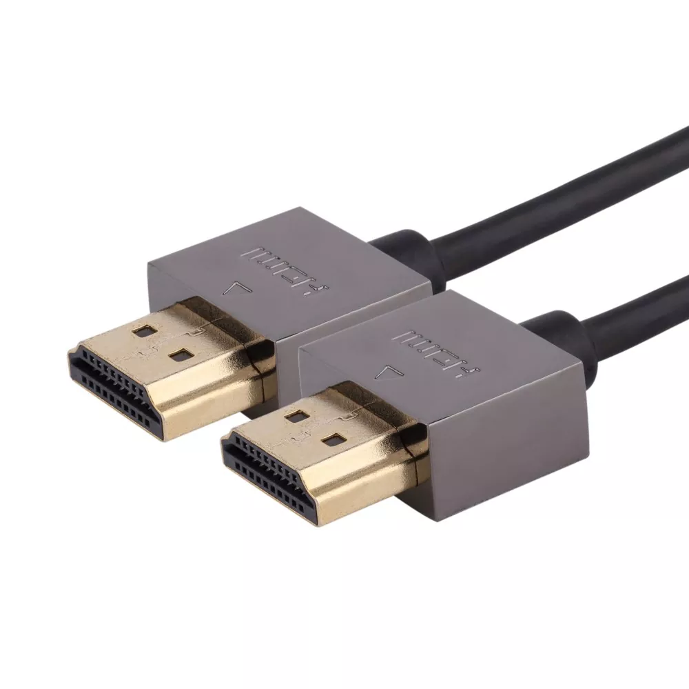 Cable HDMI delgado de alta velocidad Configuraciones AV AM a AM