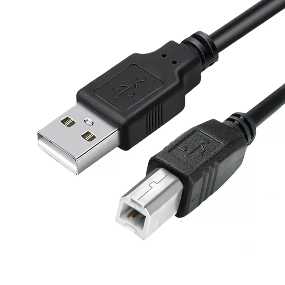 Cable de impresora USB 2.0 A macho a B macho